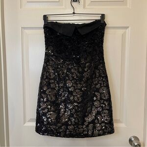 Anthropologie Le Superbe Nominee Tux Mini Dress Size 6